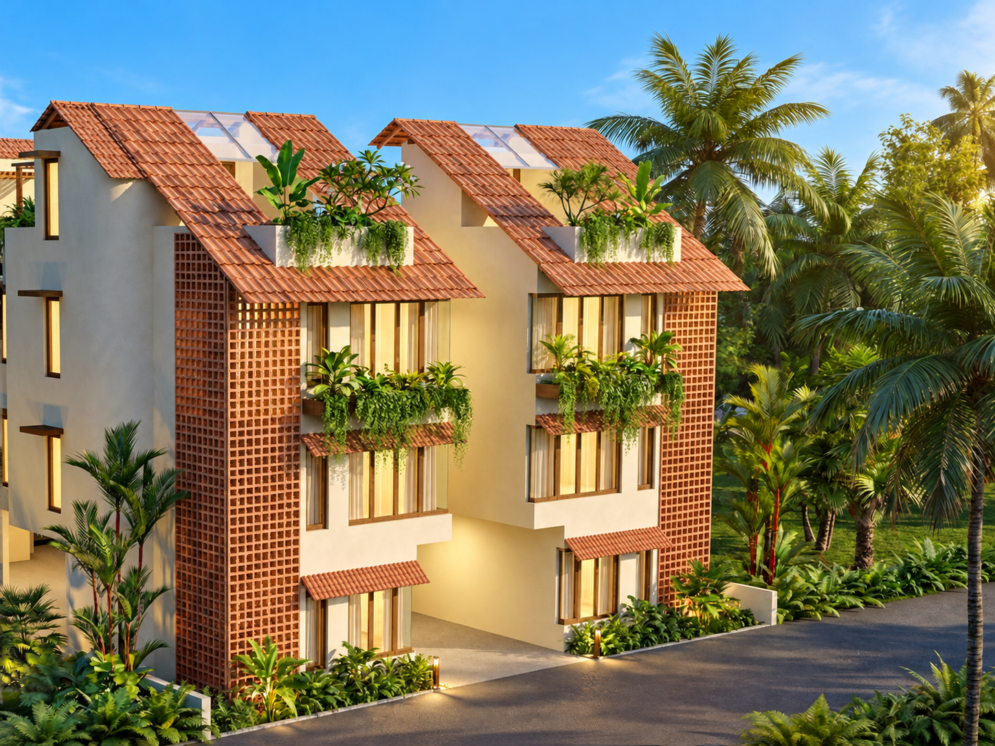 Naren's Aatreya Villas exterior