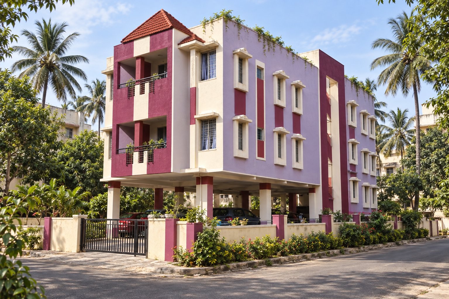 Manoranjani Apartments view 2