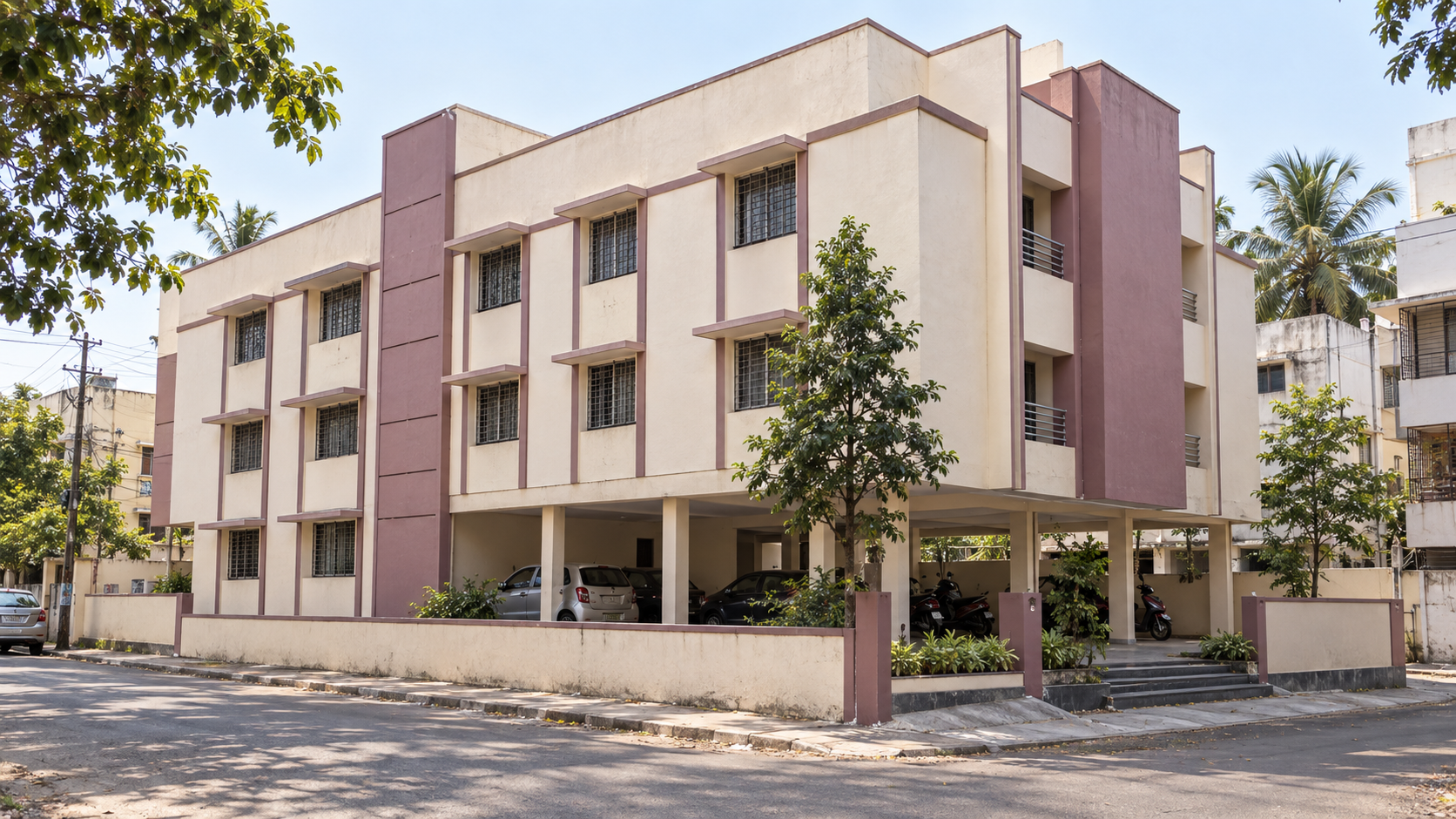 Shiv Apartments – Rangarajapuram exterior