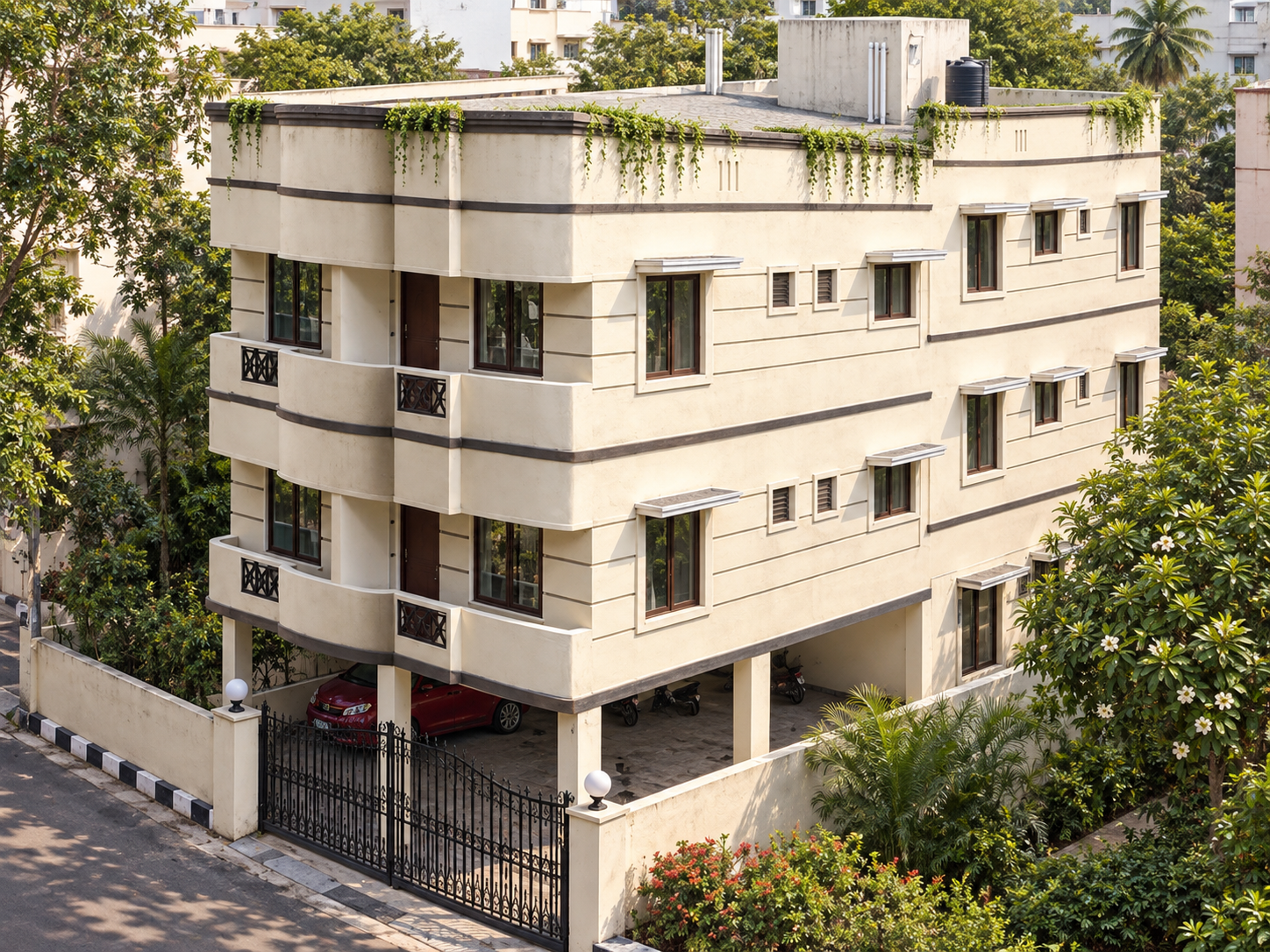 Shiv Apartments – School View Road view 4